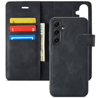 Samsung A16 - 2 in 1 Book Case - Charcoal Gray