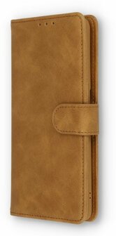 Samsung S21 Ultra Licht Bruin - HQ Book Case