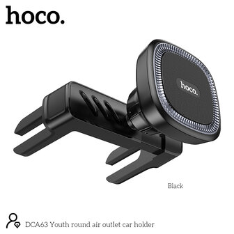 Hoco Super Magnetische Telefoon Houder - Auto Ventilatie Rooster - Ook Geschikt voor Ronde Ventilatie Rooster