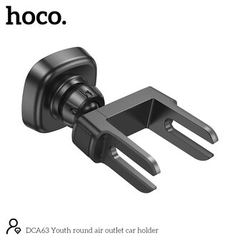 Hoco Super Magnetische Telefoon Houder - Auto Ventilatie Rooster - Ook Geschikt voor Ronde Ventilatie Rooster