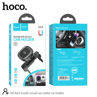 Hoco Super Magnetische Telefoon Houder - Auto Ventilatie Rooster - Ook Geschikt voor Ronde Ventilatie Rooster