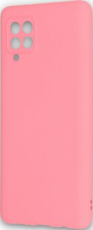 Samsung A22 5G - Siliconen Back Cover - Roze