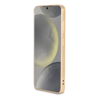 Samsung S24 Plus - Diamant Marmer Glitter - Roze