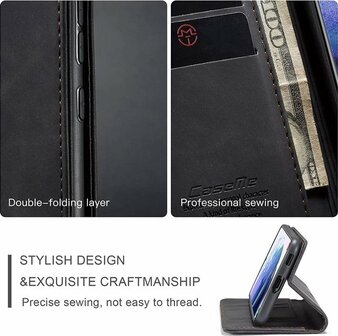 Samsung S21 Plus Charcoal Grey - Book Case