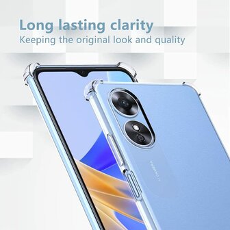 Oppo A18 - Anti Shock &amp;amp; 2x Glas - Transparant