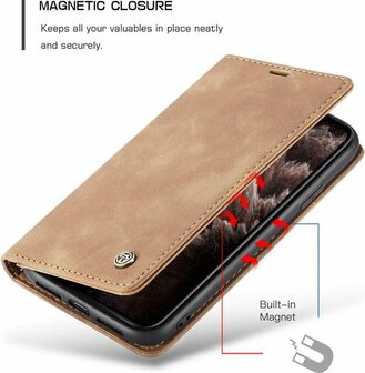 Oppo A94 Sienna Brown - Book Case
