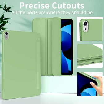 iPad Air 11 - Air 10.9 - Licht Groen - Smart Cover