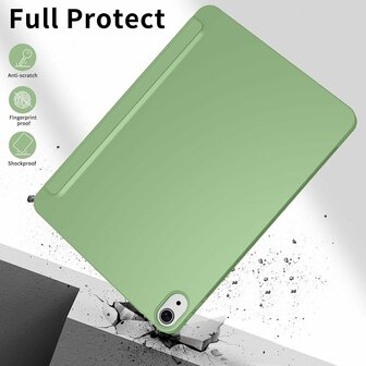 iPad Air 11 - Air 10.9 - Licht Groen - Smart Cover