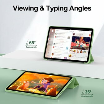 iPad Air 11 - Air 10.9 - Licht Groen - Smart Cover