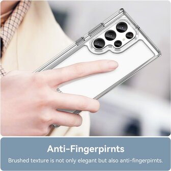 Samsung S24 Ultra Transparant - Armor Back Cover