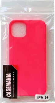 iPhone 14 - HQ TPU Back Cover - Neon Roze