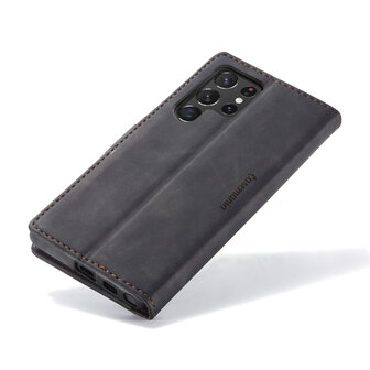 Samsung S24 Ultra Charcoal Gray - Book Case