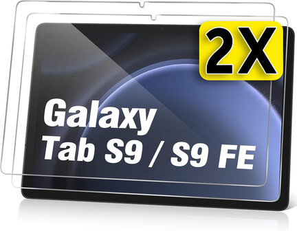 Samsung Tab S9 &amp;amp; S9 FE (11 inch) - Screenprotector - 2 Stuks