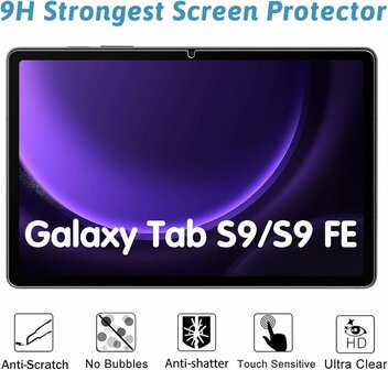 Samsung Tab S9 &amp;amp; S9 FE (11 inch) - Screenprotector - 2 Stuks