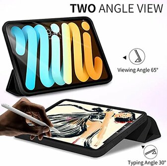 iPad Mini 2024 (8.3 inch) - Smart Cover - Zwart