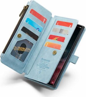 Samsung S23 Ultra Aqua Blue - Book Case met Rits
