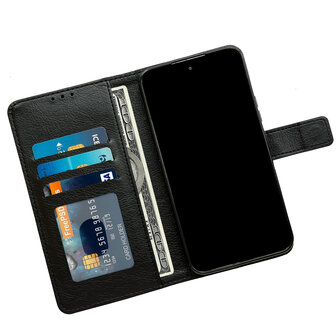 Samsung S21 Ultra - Book Case - Zwart