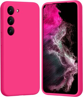 Samsung Galaxy S25 Plus - Roze - Liquid Siliconen Back Cover
