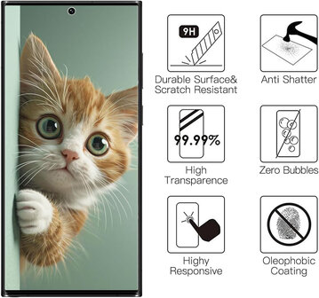 Samsung S25 Ultra - Full Glass Bescherming