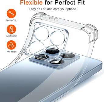 Xiaomi 14T - Anti Shock - Transparant