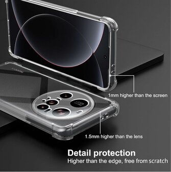 Xiaomi 15 Ultra - Anti Shock &amp;amp; 2x Glas - Transparant