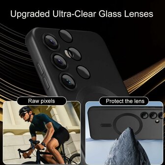 Samsung S25 Plus - MagSafe Matte TPU - Zwart