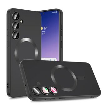 Samsung S25 Plus - MagSafe Matte TPU - Zwart