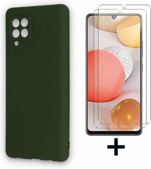 A42 - Back Cover &amp;amp; 2X Glas - Groen