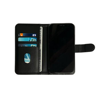 Motorola G84 - Book Case - Zwart