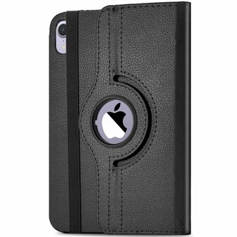 iPad Mini 2024 - Tablet Book Cover - Zwart