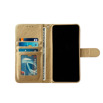 Samsung S25 - Goud - HQ Book Case