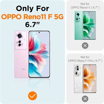 Reno 11F - Liquid Back Cover - Groen