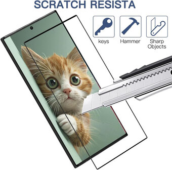 Samsung S25 Ultra - Full Glass Bescherming - 2 Stuks