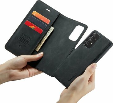 Samsung A33 5G Charcoal Gray - 2 in 1 Book Case