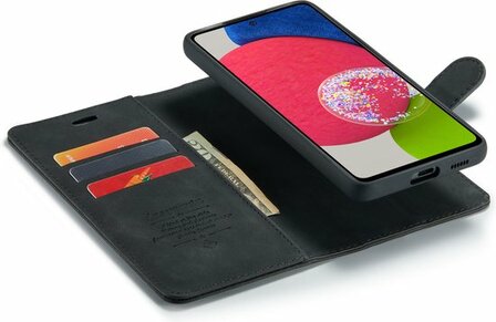Samsung A33 5G Charcoal Gray - 2 in 1 Book Case