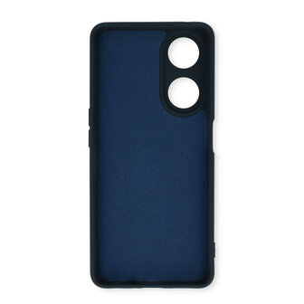 Oppo A78 5G - Siliconen Back Cover - Blauw