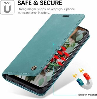 Oppo A94 Aqua Blue - Book Case