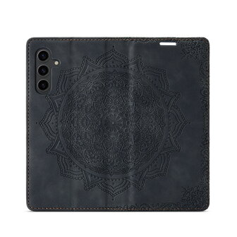 Samsung A54 5G Charcoal Gray - Mandala Book Case