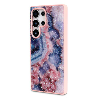 Samsung S23 Ultra - Diamant Marmer Glitter - Nova