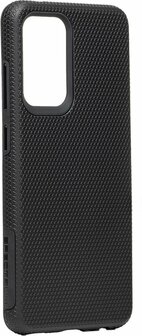 Samsung A41 Zwart - Anti Slip Matte Armor