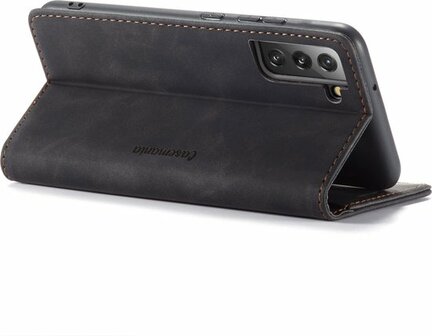 Samsung S22 Plus Charcoal Gray - Book Case