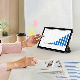 Samsung Tab A8  Zwart - Smart Cover