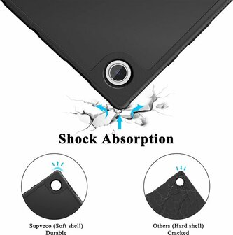 Samsung Tab A8  Zwart - Smart Cover