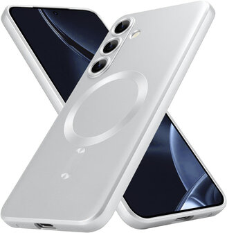 Samsung S25 - MagSafe Matte TPU - Zilver