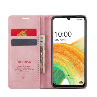 Samsung A23 5G Pale Pink - Book Case