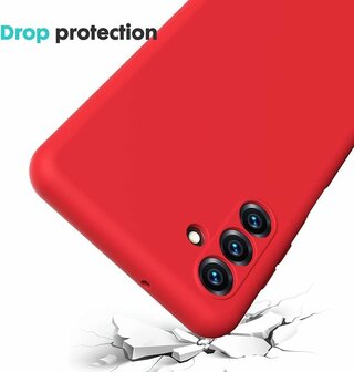Samsung M23 - Siliconen Back Cover - Rood