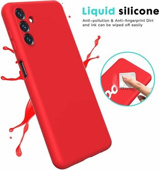 Samsung M23 - Siliconen Back Cover - Rood
