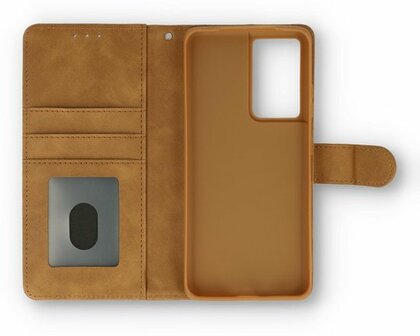 Samsung S21 Licht Bruin - HQ Book Case