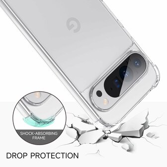 Pixel 9 - Anti Shock - Transparant Camera Bescherming