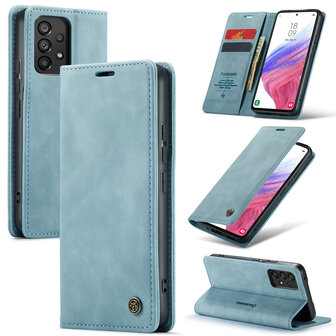 Samsung A71 Aqua Blue - Book Case